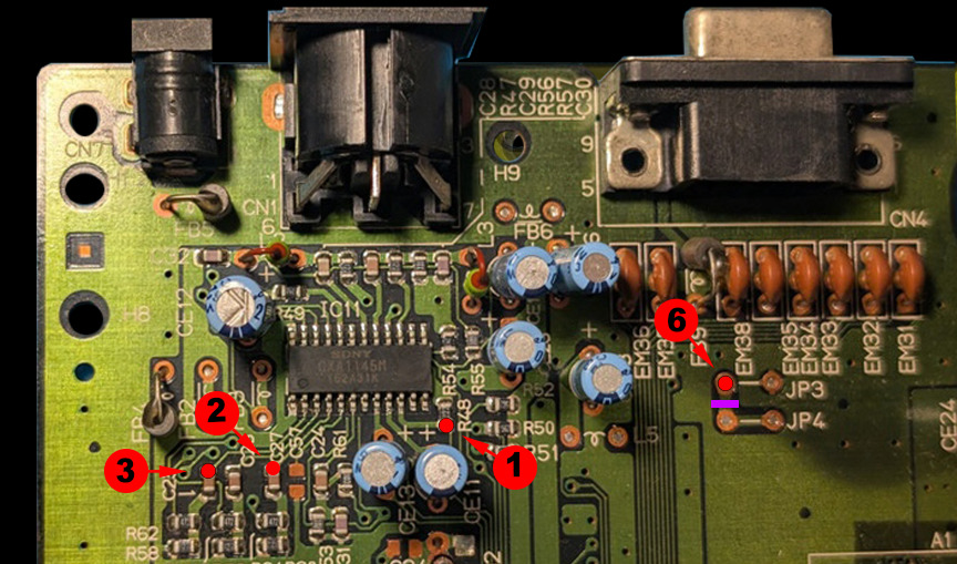 Sega Megadrive 1 - IC BD MD 5 PAL - VA5 & VA6 - 171-5963-30 - visuel 3