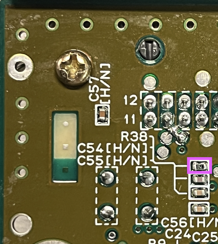 4.3.2 - Configuration de sortie du C-Sync — snes rgb bypass remove r38 resistor alt