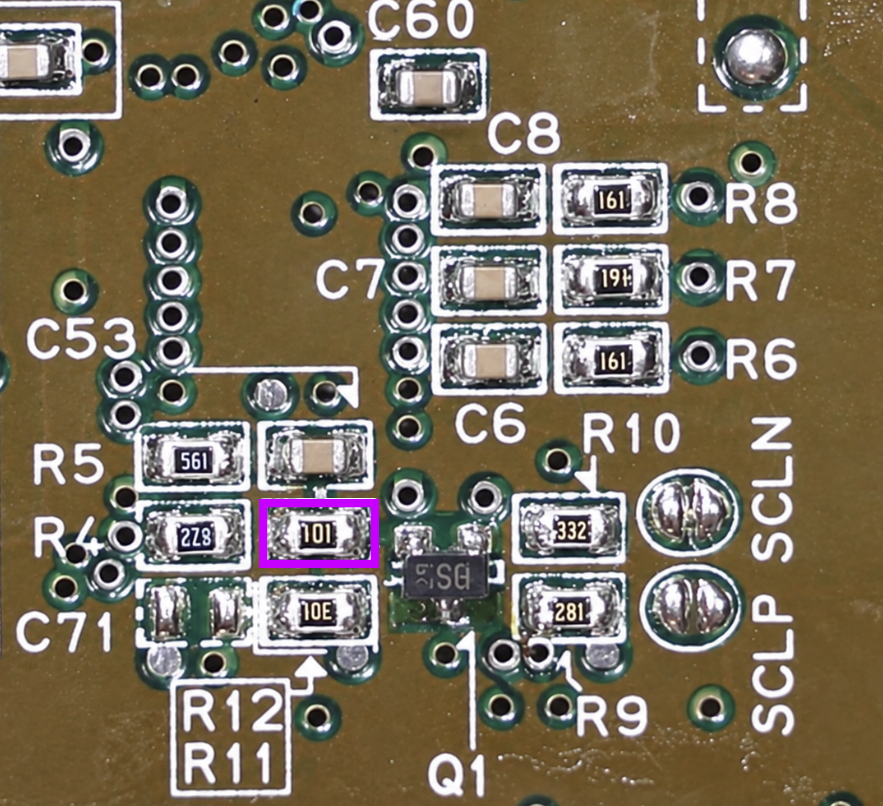 4.1.1 - Préparation des cartes mères SNS-CPU-1CHIP-01 / -02 / -03 — snes rgb bypass sns cpu 1chip remove resistor c_sync