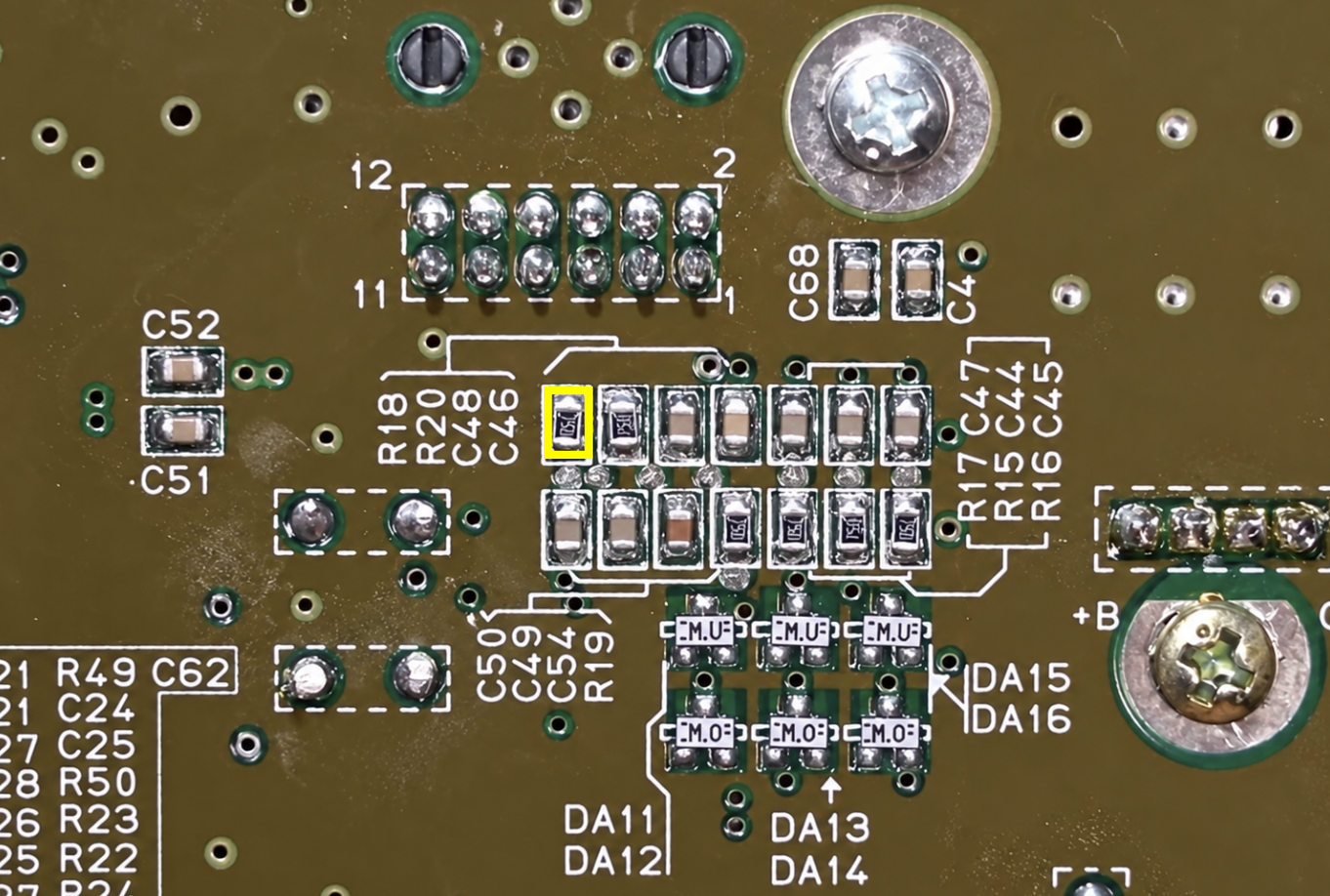 4.1.2 - Configuration de sortie du C-Sync — snes rgb bypass sns cpu 1chip remove resistor composite