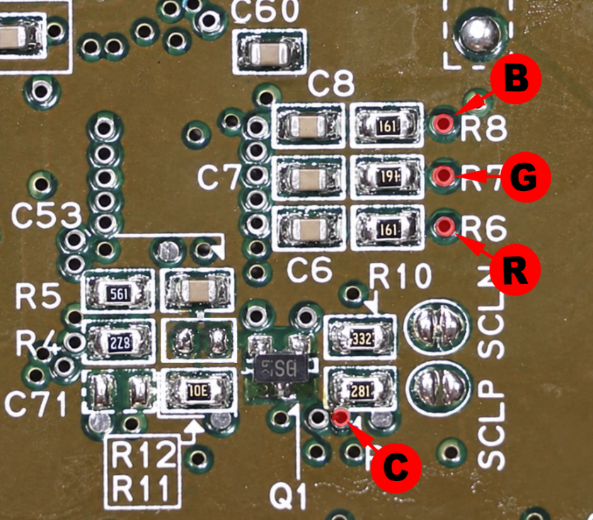 4.1.3 - Installation du Delta SNES RGB Bypass — snes rgb bypass sns install cpu 1chip 01 02 03C