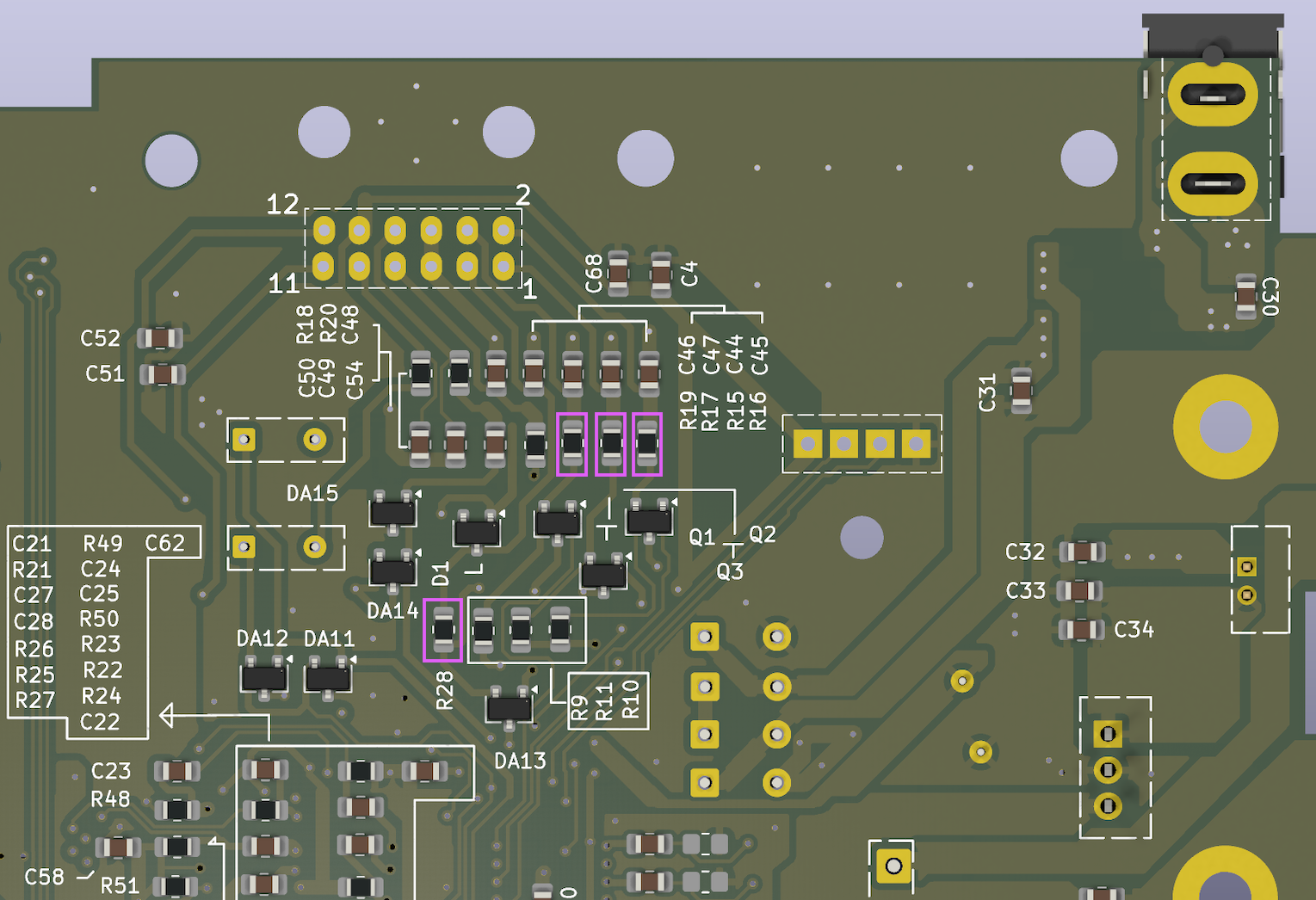 4.2.1 - Préparation des cartes mères SNSP-CPU-1CHIP-01 / -02 (PAL) — snes rgb bypass snsp cpu 1chip remove resistor